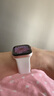Apple/苹果 Watch Series 10智能手表蜂窝款46毫米玫瑰金色铝金属表壳淡桃粉色运动型表带S/M MWYM3CH/B 实拍图