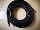 绿联 超六类网线 CAT6A类纯铜万兆成品网线 家用电脑网络宽带工程跳线8芯双绞线兼容2.5g 黑色1米35799 实拍图