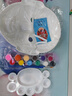 仕彩 幼儿园儿童手绘脸谱京剧面具手工制作绘画空白色diy材料包 关羽 实拍图