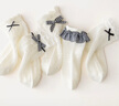 caramella26年春夏季女童袜薄款网眼透气棉质短袜学院风童袜花边宝宝婴儿袜 实拍图