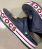卡骆驰crocs洞洞鞋贝雅卡骆班轻便耐磨一脚蹬休闲鞋|205089 深蓝/辣椒红-4CC 39 (240mm) 实拍图