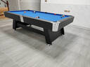 皓玉佳台球桌标准型大理石成人家用多功能黑八桌球台乒乓球桌餐桌二合一 9尺 大理石+三合一+洞口捡球 实拍图