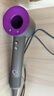 力夫德强力高速吹风机电吹风华强北顶配家用静音负离子大功率不伤发大风力风筒酒店速干便携护发养发 顶配版【梦幻紫】单风嘴1.8米线+礼盒装 实拍图