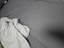 京东京造 悦柔床单单件 120g加厚耐用 A类磨毛床罩 180x230cm 科技灰 实拍图