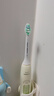 飞利浦（PHILIPS）【肖战推荐】电动牙刷钻石3系 生日礼物 成人情侣款送男生/女友 微泡水流 HX5161/05抹茶绿 实拍图