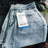 真维斯（Jeanswest）牛仔裤女2025秋季微喇裤高腰显瘦小个子水洗裤子女浅蓝色L 实拍图