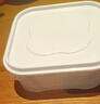 冰箱保鲜盒食品级冰箱收纳盒塑料密封盒蔬菜水果冷冻盒便当盒 方形保鲜盒650ML（1个装） 实拍图