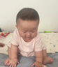 童泰（TONGTAI）婴儿短袖连体衣夏季纯棉宝宝衣服儿童家居内衣哈衣2件装 粉色90cm 实拍图