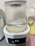 荣事达（Royalstar）全玻璃0涂层迷你养生壶带滤网 1.2L可预约煮茶器恒温水壶女生实用生日礼物家用烧水壶YSH1280（L） 实拍图