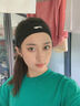 李宁（LI-NING）运动发带男女吸汗头带止汗带跑步导汗带篮球防汗头巾戴束发带头箍 实拍图