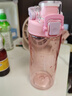 乐扣乐扣（LOCK&LOCK）人鱼线塑料运动水杯带刻度提手水杯子520ML白色七夕情人节礼物 实拍图