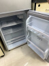 奥克斯小冰箱家用小型迷你冷藏冷冻两用出租房宿舍用节能省电寝室办公室电冰箱 【全国联保】BCD-42A156D银【节能省电】 实拍图