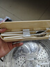 onlycook304不锈钢便携餐具盒套装 带挂钩筷子勺子套装 学生餐具套装-粉色 实拍图
