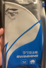 李宁（LI-NING）泳帽男女加大护耳护长发游泳帽不勒头舒适防水硅胶成人泳帽4122白 实拍图
