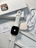 Apple/苹果 Watch Series 10 智能手表GPS款46毫米玫瑰金色铝金属表壳淡桃粉色运动型表带S/M MX293CH/B 实拍图