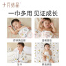 十月结晶婴儿襁褓巾夏季薄款产房包单新生婴儿包被纯棉抱被 夏日海岸 实拍图