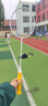 李宁（LI-NING）羽毛球拍雷霆10性能小钢炮超轻全碳素进攻型球拍4U珍珠白 已穿线 实拍图