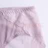 金三塔女式内裤女桑蚕丝真丝中腰三角内裤NZF6B210 粉紫-蕾丝 M 实拍图