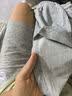真维斯（Jeanswest）黑色休闲运动短裤女款夏季外穿中裤2026新款女士宽松百搭五分裤子 麻灰 纯色 M 实拍图