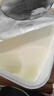 三元雪凝 奶皮子风味发酵乳原味老酸奶 800g/盒 方桶酸奶 实拍图