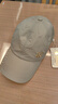 蓝诗梦戴薄款速干防晒遮阳帽子男女通用跑步帽透气帽鸭舌帽时尚百搭棒球帽 浅灰色 55-58cm 实拍图