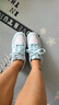 耐克（NIKE）官方男童DUNK LOW大童运动童鞋新款胶底低帮薄荷绿FB9109 105白/冰川蓝 35.5 晒单实拍图