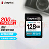 金士顿（Kingston）128GB SD存储卡 U3 V30 相机内存卡 高速sd卡大卡 4K超高清拍摄 读速200MB/s 实拍图