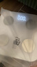 华为（HUAWEI）智能体脂秤 3 蓝牙版 凝霜白 家用智能体脂秤体重秤电子秤 人体成分检测算法 13项身体数据监测 实拍图
