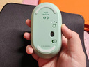 罗技（Logitech）POP MOUSE无线蓝牙鼠标 Mac ipad鼠标办公双模无线鼠标usb鼠标电池 时尚办公男女便携多彩 大耳狗特别款 实拍图