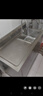 法耐（FANAI） 加厚304不锈钢一体水槽柜商用厨房洗菜盆洗手池洗碗池一体盆 【耐用左单槽】长100宽50高80 实拍图