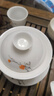 苏氏陶瓷（SUSHI CERAMICS）手绘功夫茶具釉下彩冰种玉瓷柿柿如意三才盖碗茶具套装礼盒 实拍图