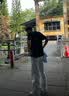 BAA AND BAA褶皱感潮流直筒休闲裤子男女春秋季新款宽松户外工装速干长裤 浅灰色 春秋款 H1616-LPH XL 【建议120斤-140斤】 实拍图