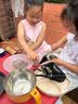 G.duck汉服女童棉绸套装夏季2026新款洋气时髦儿童新中式夏装女宝两件套 粉色汉服套装 130 码（身高110-120cm） 实拍图