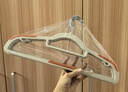 百易特衣架宽肩家用挂衣服加粗加大防滑不起包防肩角宿舍晾衣无痕 奶油白【宽肩无痕防滑】 5只 实拍图