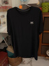 XBIONIC蜂鸟短袖T恤男休闲运动t恤透气夏季跑步健身户外防晒透气凉感 暗夜黑 L （151-170斤） 实拍图