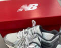 NEW BALANCE NB410官方运动鞋秋冬男鞋女鞋网面复古户外越野百搭透气休闲鞋 白色/银色 宽鞋楦2E MT410KM5 40.5 (脚长25.5cm) 实拍图