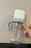 爱得利（evorie）婴儿奶瓶 宽口径双手柄带重力球Tritan奶瓶240ml 灰(6个月+) 实拍图