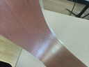 晴画pvc地板贴自粘防水防滑加厚卧室厨房地板革地板翻新改造棕红杨7片 实拍图