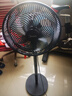 美的（Midea）【超级单品】七叶轻音立式电风扇家用柔风落地扇台式桌面小型风扇大风量节能摇头宿舍电扇 SAF30AB 实拍图