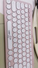 罗技（Logitech）时尚系列K380蓝牙键盘 笔记本电脑手机iPad平板MAC薄膜键盘 超薄便携办公键盘 K380line可妮兔 实拍图