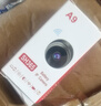 摄像头家用连手机远程360度无死角监控器无线wifi免插电高清夜视 黑色【全国远程】免插电免安装 256G内存卡【轻薄圆形】 实拍图