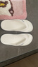 卡骆驰crocs贝雅卡骆班运动拖鞋男鞋女鞋居家夹脚平底人字拖鞋|205393 白/深蓝-126 37 /38(230mm) 实拍图