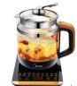 美的（Midea）养生壶 花茶壶煮茶壶 全自动电热水壶 多段控温 玻璃面板烧水壶1.5L大容量煮茶器带蛋架MK-GE1703 实拍图