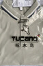 啄木鸟（TUCANO）短袖t恤男士夏季商务休闲纯色polo透气百搭上衣男装 卡其 M 实拍图
