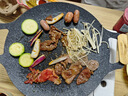 大庄园家庭拌肉1斤/袋 烤肉食材烧烤半成品 腌制牛肉齐市风味烧烤食材 实拍图