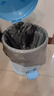 利得 平口垃圾袋900只单面0.8丝黑色45*50cm家用办公整箱经济款塑料袋 实拍图