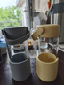 北鼎（Buydeem）泡茶随手杯 茶水分离家用耐高温玻璃杯便携办公水杯节日送礼 【鹅仔黄】随心饮|茶水分离470ml 实拍图