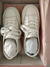 他她夏时尚女板鞋款WL801BM4 米白 35 实拍图