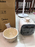 美的（Midea）小白电压力锅双胆高压电饭锅2.5L 智能预约多功能电煮锅炖汤开盖火锅MY-E3915饭煲2-3人 实拍图