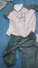 睡衣女款夏天短袖七分裤夏季带胸垫韩版休闲少女士家居服套装 603【固定胸垫】 L （100-120斤） 实拍图